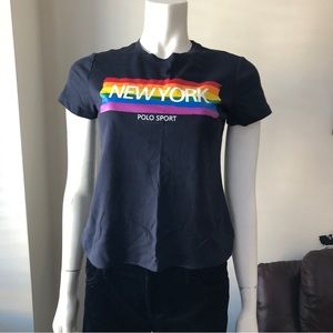 Ralph Lauren Polo Sport New York Dark Blue Tee